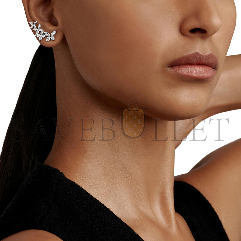 Gr*ff CLASSIC BUTTERFLY PETITE D1am0nd EAR CLIMBER RGE1819